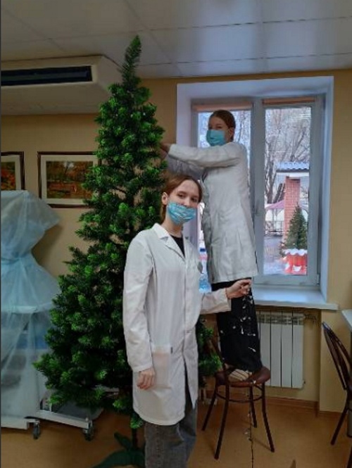 Новогодняя атмосфера!